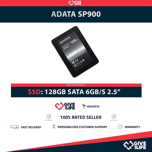 [1528] ADATA SP900 SSD 128GB 2.5″ SATA 6GB/S
