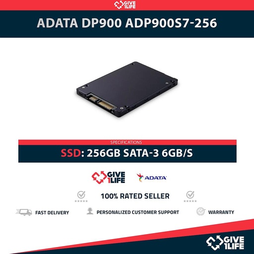 [1633] ADATA DP900 ADP900S7-256 SSD 256GB 2.5″ SATA 6GB/S