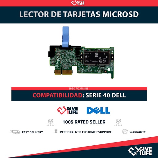[1659] DELL T440 R640 R740 LECTOR DE TARJETAS MICROSD DOBLE MODULO
