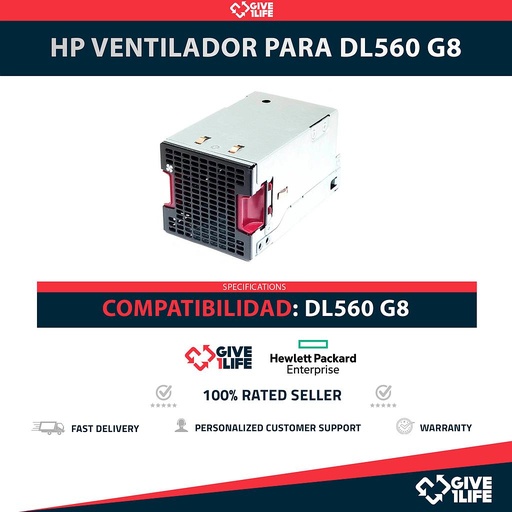 [1808] HP VENTILADOR PARA DL560 G8