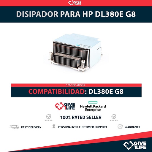[1809] Disipador / Heatsink para HP DL380e G8