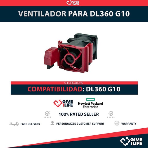[1811] HP VENTILADOR PARA DL360 G10