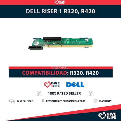 [1821] DELL RISER 1 PARA R320, R420 PN:0HC547