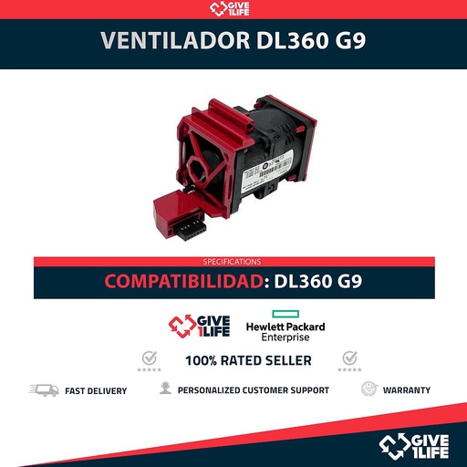 [1882] HP VENTILADOR PARA DL360 G9