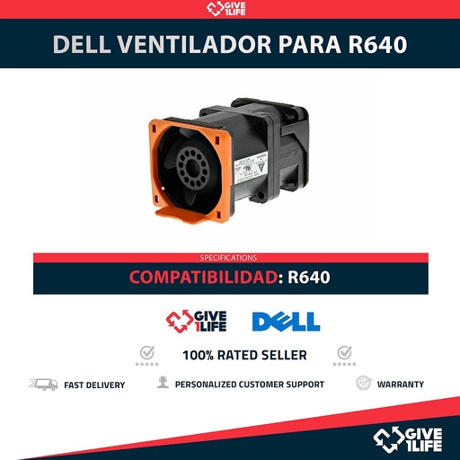 [1909] DELL VENTILADOR PARA R640 PN: 0RG2X2
