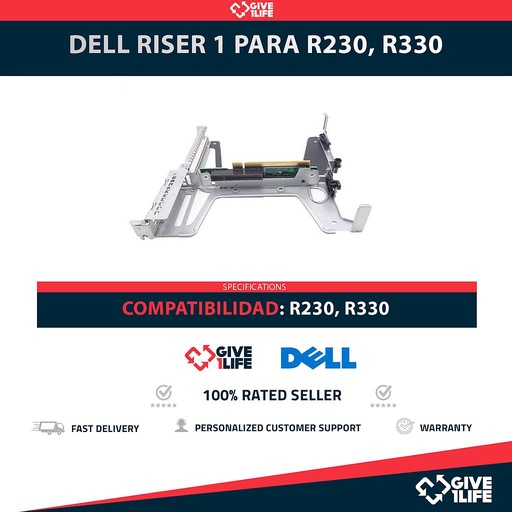 [1925] DELL RISER 1 PARA R230, R330 PN: 0GDD36 / 0593D8