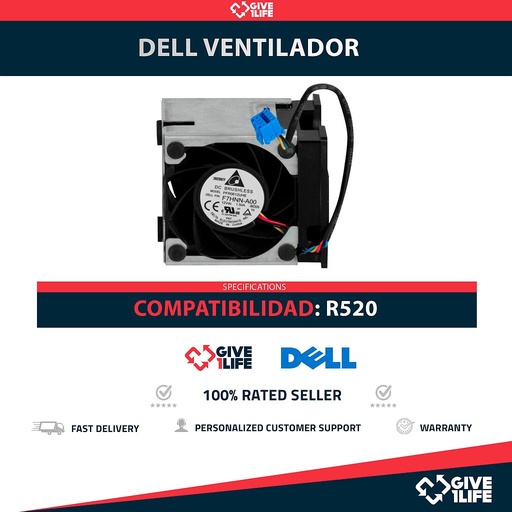[1941] DELL VENTILADOR PARA R520 PN: 01KVPX
