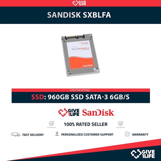 [1957] SANDISK SXBLFA SSD 960GB SATA 6GB/s