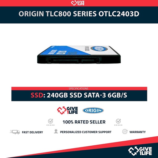 [1995] ORIGIN TLC800 SERIES OTLC2403D SSD 240GB 2.5″ SATA 6GB/S