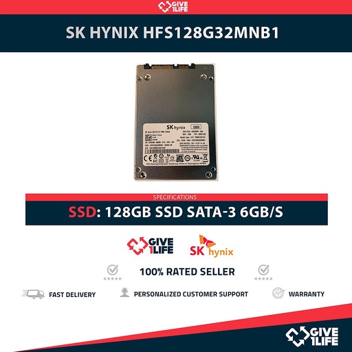 [2018] SK HYNIX HFS128G32MNB1 SSD 128GB 2.5" SATA 6GB/S