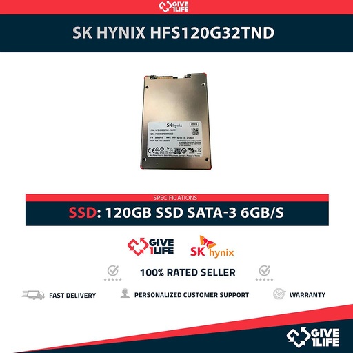 [2030] SK HYNIX HFS120G32TND SSD 120GB 2.5″ SATA 6GB/S