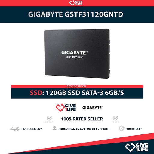 [2031] GIGABYTE GSTF31120GNTD SSD 120GB 2.5″ SATA 6GB/S