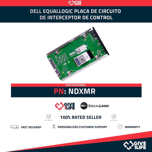 [117] DELL EQUALLOGIC PLACA DE CIRCUITO DEL INTERCEPTOR DE CONTROL  - PN:NDXMR