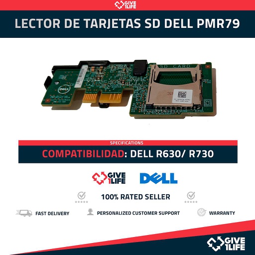 [150] Lector de Tarjetas SD DELL R630 R730 - PMR79