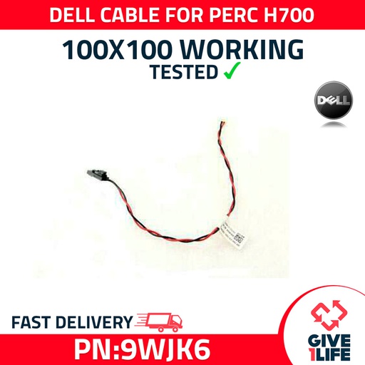 [400] DELL 9WJK6 CABLE DE SEÑAL PARA PERC Signal Cable for H200 H310 H700 H710