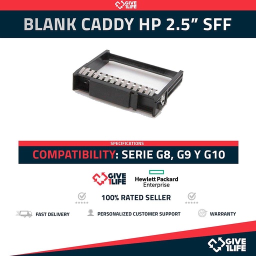 [423] BLANK CADDY 2.5" SFF - HP
