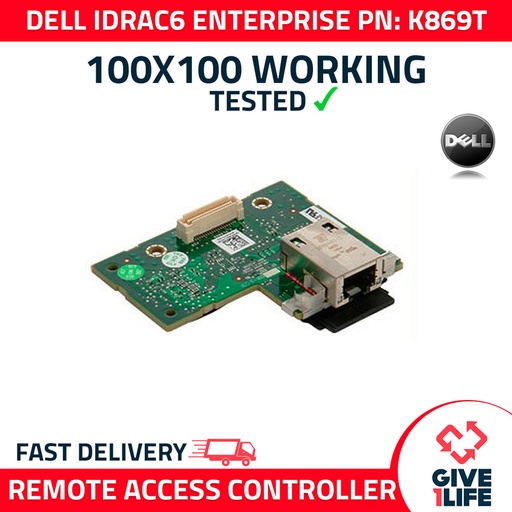 [432] DELL IDRAC6 ENTERPRISE TARJETA ACCESO REMOTO PARA SERVIDORES DELL PN: K869T