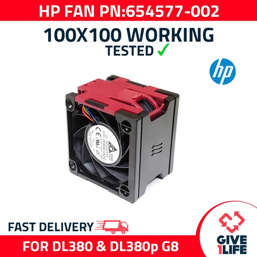 [470] HP VENTILADOR PARA DL380 & DL380p G8 PN:654577-002/662520-001